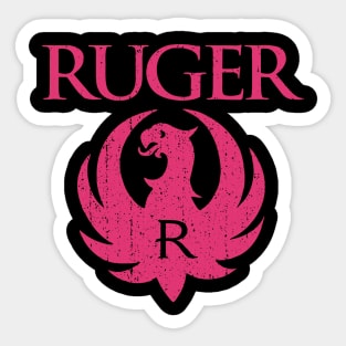 ruger firearms Pink Sticker